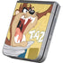 Looney Tunes Tasmanian Devil Swirl Cream Galaxy Z Flip6 Skin