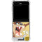 Looney Tunes Tasmanian Devil Swirl Cream Galaxy Z Flip6 Clear Case