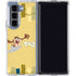 Looney Tunes Tasmanian Devil Swirl Cream Galaxy Z Fold5 5G Clear Case