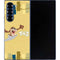 Looney Tunes Tasmanian Devil Swirl Cream Galaxy Z Fold6 Skin