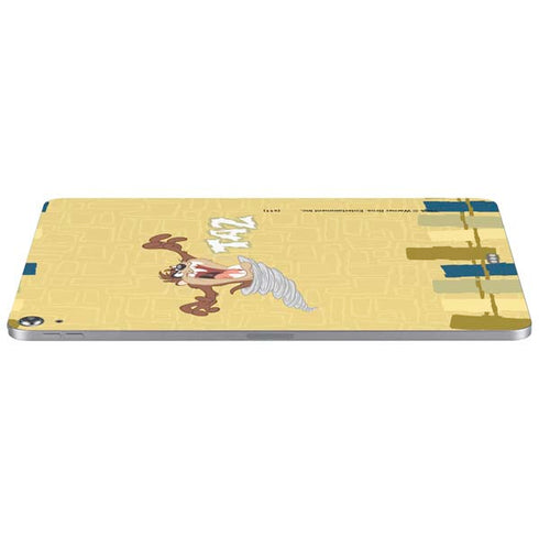 Looney Tunes Tasmanian Devil Swirl Cream Apple iPad Air Skin