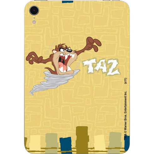 Looney Tunes Tasmanian Devil Swirl Cream Apple iPad Mini Skin