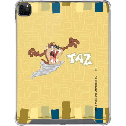 Looney Tunes Tasmanian Devil Swirl Cream iPad Cases