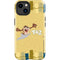 Looney Tunes Tasmanian Devil Swirl Cream iPhone 15 Impact Case