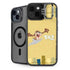 Looney Tunes Tasmanian Devil Swirl Cream iPhone 15 Plus Kickstand Case