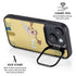 Looney Tunes Tasmanian Devil Swirl Cream iPhone 15 Plus Kickstand Case