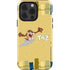 Looney Tunes Tasmanian Devil Swirl Cream iPhone 15 Pro Impact Case