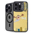 Looney Tunes Tasmanian Devil Swirl Cream iPhone 15 Pro Max Kickstand Case