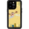 Looney Tunes Tasmanian Devil Swirl Cream iPhone 15 Pro Waterproof Case