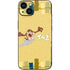 Looney Tunes Tasmanian Devil Swirl Cream iPhone 15 Skin
