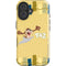 Looney Tunes Tasmanian Devil Swirl Cream iPhone 16 Impact Case