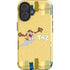 Looney Tunes Tasmanian Devil Swirl Cream iPhone 16 Impact Case