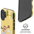 Looney Tunes Tasmanian Devil Swirl Cream iPhone 16 Magsafe Impact Case