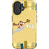 Looney Tunes Tasmanian Devil Swirl Cream iPhone 16 Plus Impact Case