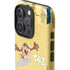 Looney Tunes Tasmanian Devil Swirl Cream iPhone 16 Pro Impact Case