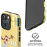 Looney Tunes Tasmanian Devil Swirl Cream iPhone 16 Pro Magsafe Impact Case