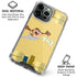 Looney Tunes Tasmanian Devil Swirl Cream iPhone 16 Pro Max Clear Case