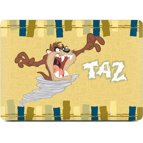 Looney Tunes Tasmanian Devil Swirl Cream Apple MacBook Air Skin
