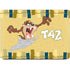 Looney Tunes Tasmanian Devil Swirl Cream Apple MacBook Pro 16-inch Skin