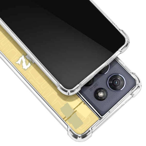 Looney Tunes Tasmanian Devil Swirl Cream Moto G Play 5G (2025) Clear Case