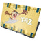 Looney Tunes Tasmanian Devil Swirl Cream Dell Precision Skin