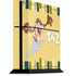 Looney Tunes Tasmanian Devil Swirl Cream PlayStation PS4 Skins