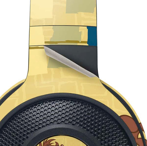 Looney Tunes Tasmanian Devil Swirl Cream Razer Kraken X Skin