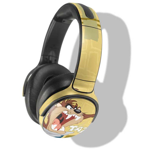 Looney Tunes Tasmanian Devil Swirl Cream Skullcandy Venue Skin