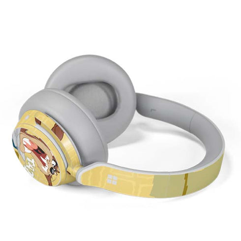 Looney Tunes Tasmanian Devil Swirl Cream Surface Headphones Skin