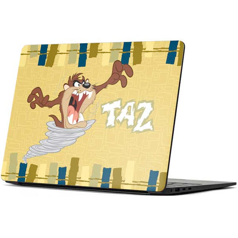 Looney Tunes Tasmanian Devil Swirl Cream Surface Laptop 7 13.8in Skin