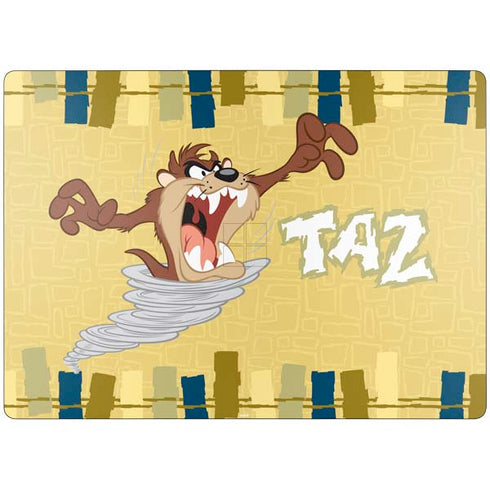 Looney Tunes Tasmanian Devil Swirl Cream Surface Laptop 7 13.8in Skin