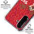 Looney Tunes Tasmanian Devil Swirl Galaxy A36 5G Clear Case