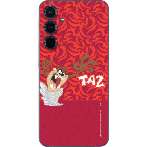 Looney Tunes Tasmanian Devil Swirl Galaxy A55 5G Skin