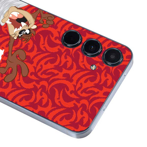 Looney Tunes Tasmanian Devil Swirl Galaxy A55 5G Skin