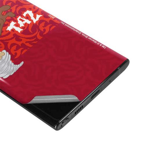 Looney Tunes Tasmanian Devil Swirl Galaxy Note 10 Plus Skin