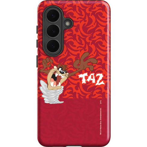 Looney Tunes Tasmanian Devil Swirl Galaxy S26 Plus Impact Case