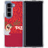 Looney Tunes Tasmanian Devil Swirl Galaxy Z Fold5 5G Clear Case