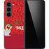 Looney Tunes Tasmanian Devil Swirl Galaxy Z Fold5 5G Skin