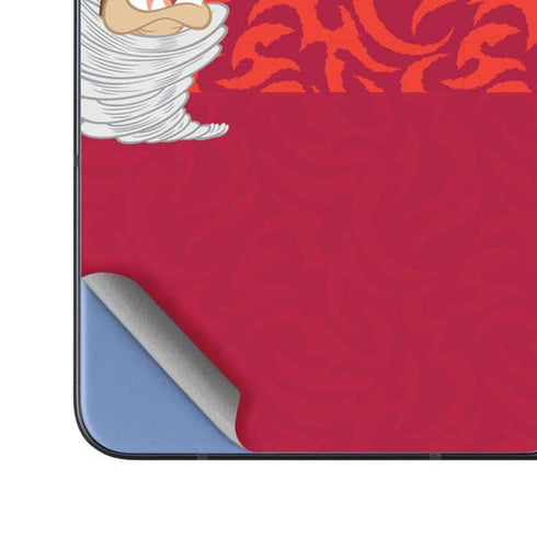 Looney Tunes Tasmanian Devil Swirl Galaxy Z Fold5 5G Skin