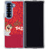Looney Tunes Tasmanian Devil Swirl Galaxy Z Fold6 Clear Case