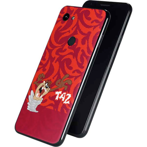 Looney Tunes Tasmanian Devil Swirl Google Pixel 3a XL Skin