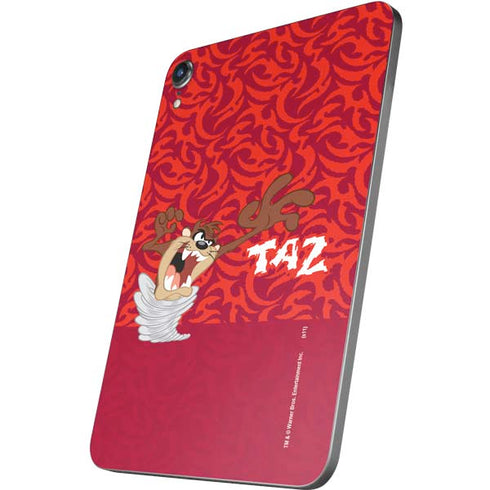Looney Tunes Tasmanian Devil Swirl Apple iPad Mini Skin