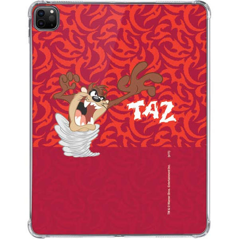 Looney Tunes Tasmanian Devil Swirl iPad Pro 11in (2024) Clear Case