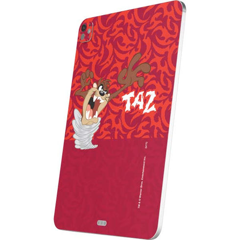 Looney Tunes Tasmanian Devil Swirl iPad Pro 13in M4 (2024) Skin