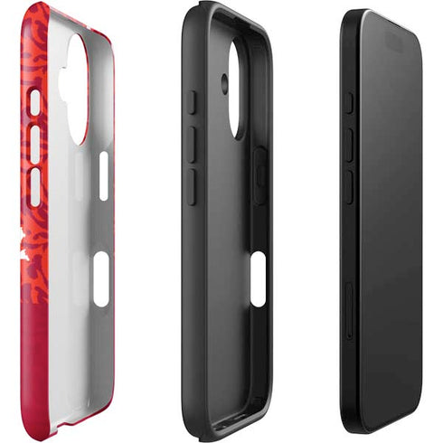Looney Tunes Tasmanian Devil Swirl iPhone 16 Impact Case