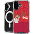 Looney Tunes Tasmanian Devil Swirl iPhone 16 MagSafe Case