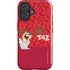 Looney Tunes Tasmanian Devil Swirl iPhone 16 Plus Impact Case