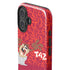 Looney Tunes Tasmanian Devil Swirl iPhone 16 Plus Impact Case