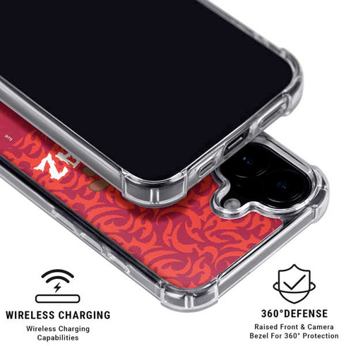 Looney Tunes Tasmanian Devil Swirl iPhone 16 Plus MagSafe Case