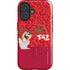 Looney Tunes Tasmanian Devil Swirl iPhone 16 Plus Magsafe Impact Case